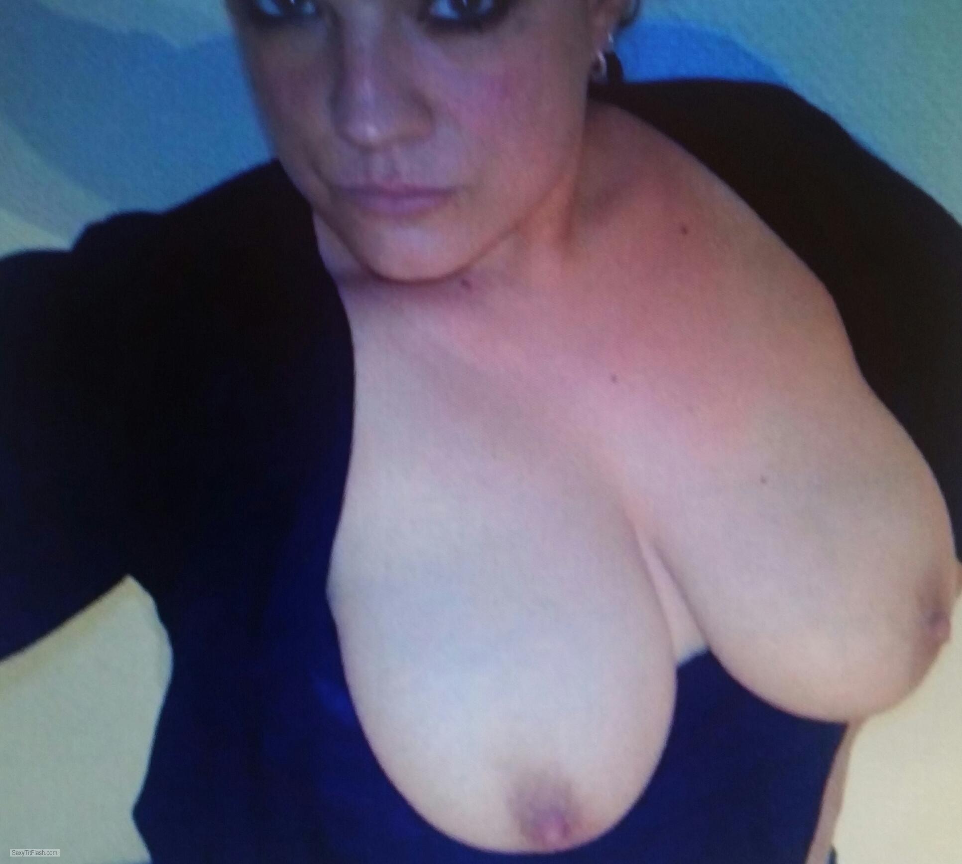 My Big Tits Topless Selfie by Tittenmaus